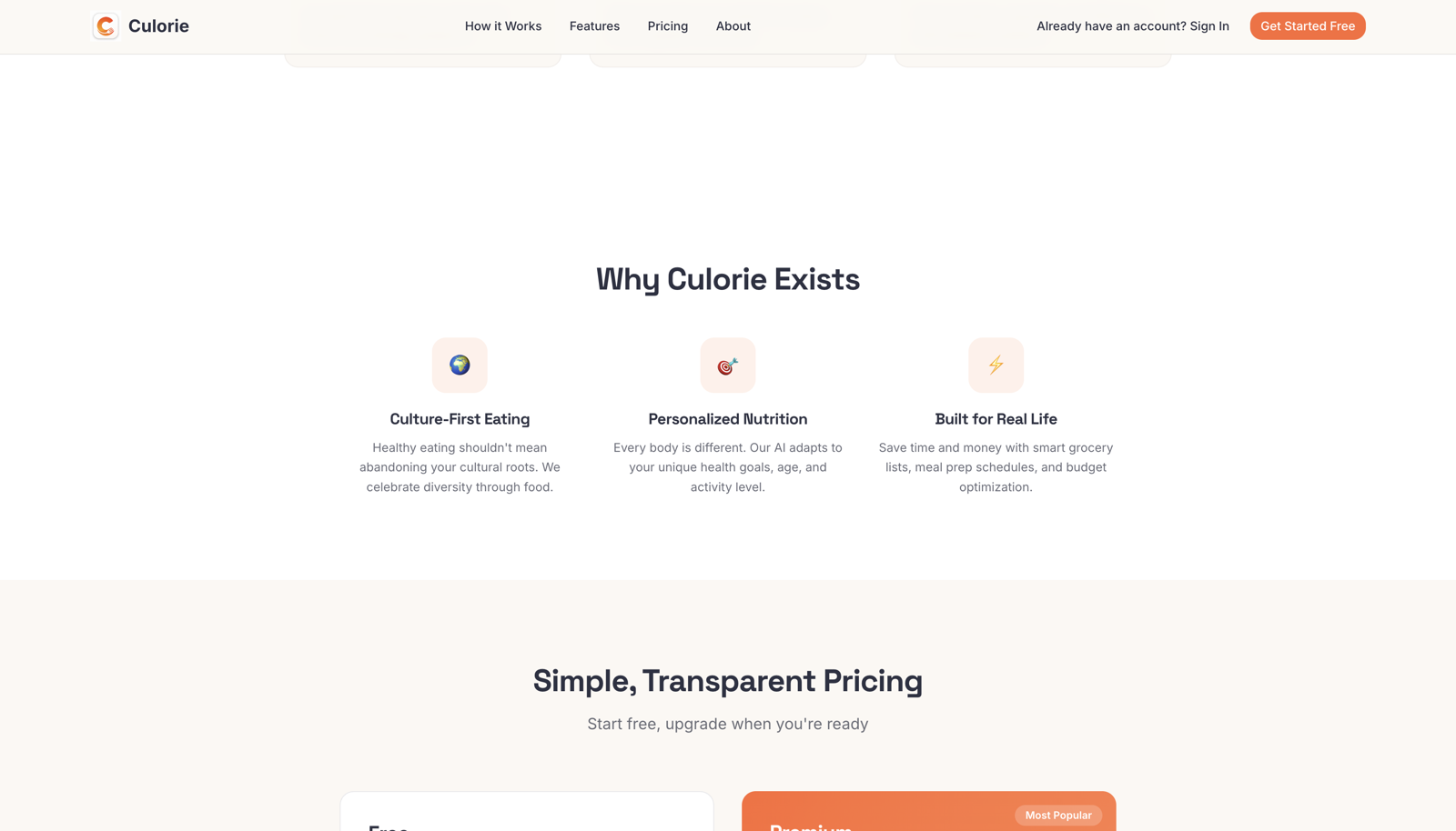 Why Culorie exists
